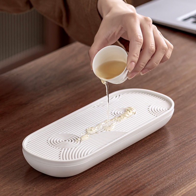 Bộ ấm trà du lịch kiểu Nhật, cốc trà kungfu, ấm trà gốm sứ văn phòng gia dụng, khay trà ngoài trời đơn giản hiện đại