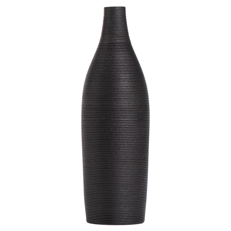 Bình mũi nhọn có ren, bình gốm sáng tạo kiểu Trung Quốc mới, đồ trang trí trang trí phòng trà thoải mái cho phòng khách gia đình