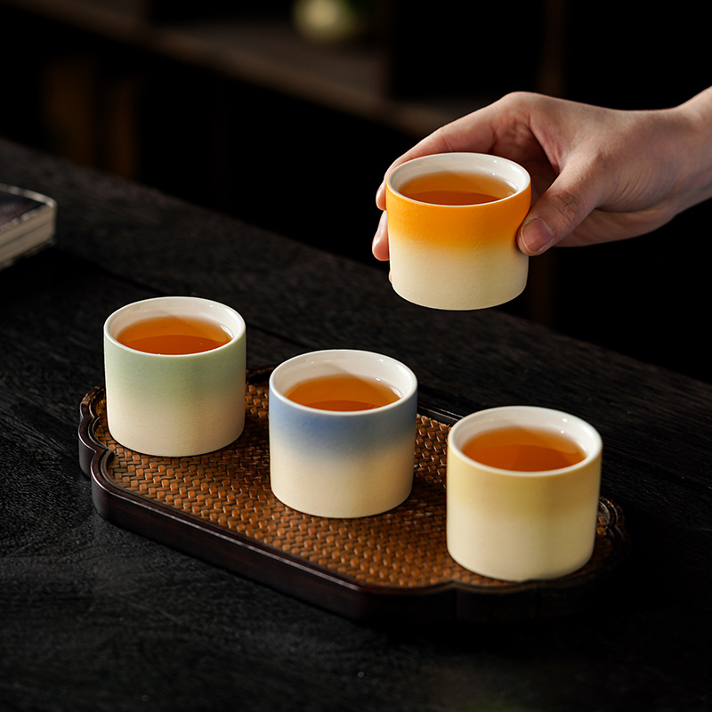 Bộ quà tặng ly trà và ly rượu Chupu Tử Cấm Thành theo xu hướng văn hóa sáng tạo dành cho người lớn tuổi, giáo viên và quà lưu niệm công ty