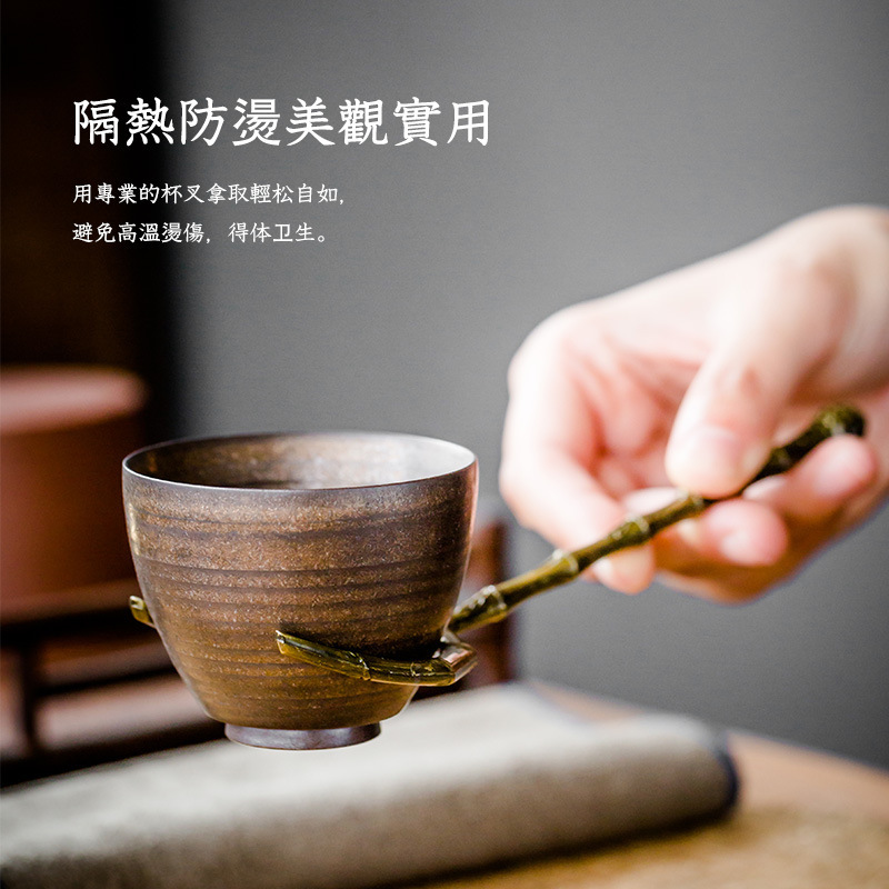 Dao trà hợp kim kiểu Nhật, trà Pu'er, kim trà trắng, hình nón, dao Bánh trà sáng tạo, dụng cụ trà, phụ kiện trà đạo gia dụng Trà đen