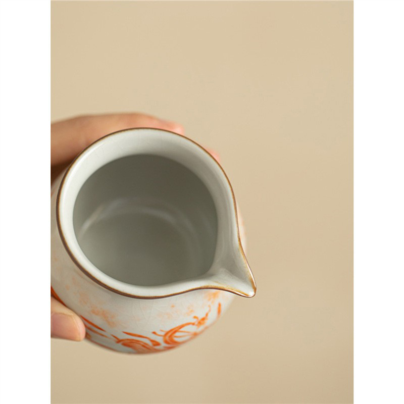 Cốc công cộng Ruyao Dunhuang Feitian Cốc trà gốm sứ biển cốc công cộng gia dụng dụng cụ pha trà dụng cụ pha trà dụng cụ pha trà dụng cụ pha trà Kung Fu phụ kiện