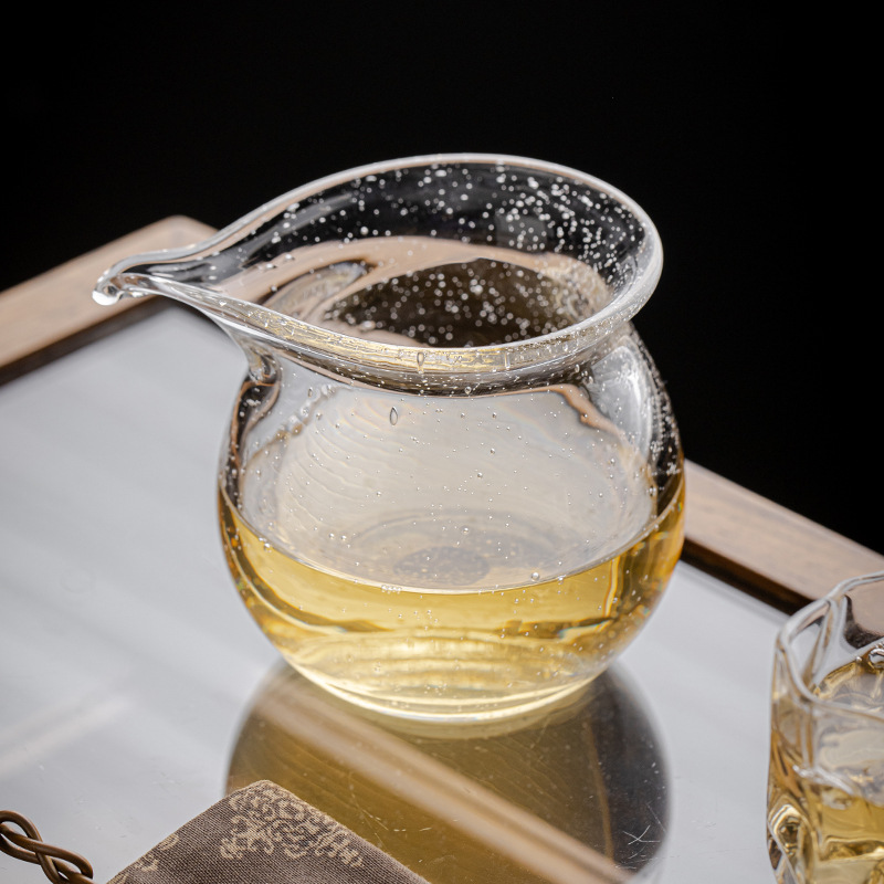 Cốc thủy tinh tạo bọt thủ công cốc thủy tinh phong cách Nhật Bản sáng tạo công suất lớn
