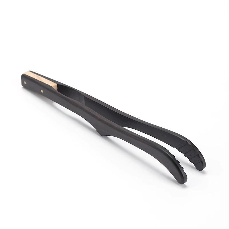 Kẹp trà gỗ rắn kẹp Rửa Chén Chống trượt kẹp lấy trà chuyên dụng dụng cụ pha trà bằng nhíp dụng cụ pha trà phụ kiện trà đạo