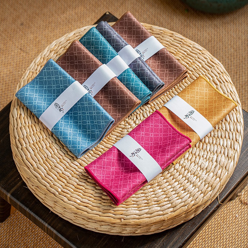 Khăn thấm nước Triều quốc gia Da'antang Khăn trà Khăn trà khăn lau bàn trà khăn nâng ấm trà Phụ Kiện Bộ trà Kung Fu Khăn trà Zen