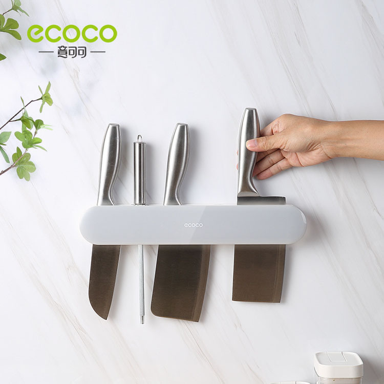 Giá đỡ dao treo tường đồ dùng nhà bếp Giá đỡ dao dao giá đỡ đũa lồng một mảnh Giá đựng dao làm bếp đa năng