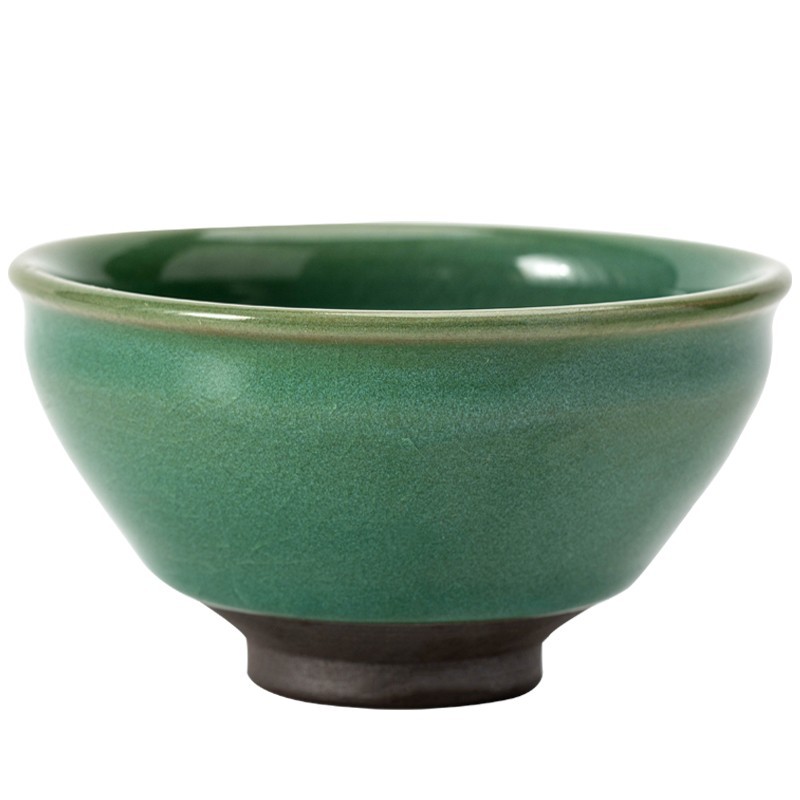 Su Tianpei Sancai Nắp Bát Nước sâu Màu xanh lá cây Bộ ấm trà Bộ lọc thủ công Bộ lọc trà Bộ ấm trà cao cấp Hộp quà