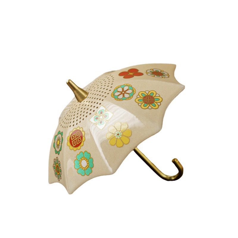 Đồ trang trí bàn trà bỏ trà ô sáng tạo, bộ lọc trà gốm, bộ lọc tách trà, bộ lọc trà, đồ tạo tác pha trà, mặt bàn