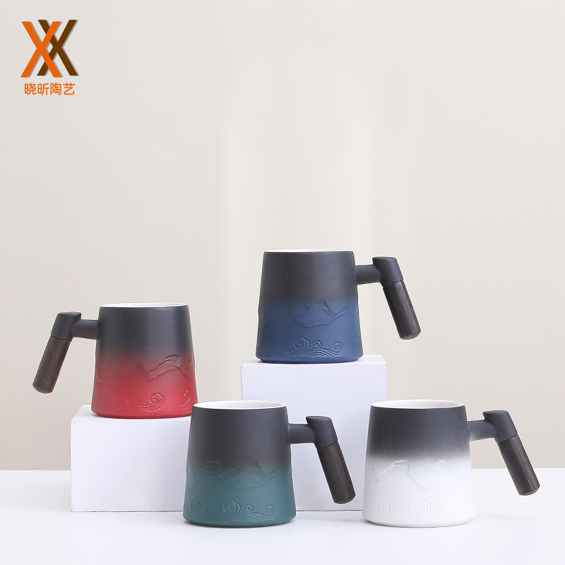 Bộ quà tặng doanh nghiệp Cốc gốm Công ty Khai trương Doanh nghiệp Lễ kỷ niệm hàng năm Quà tặng
