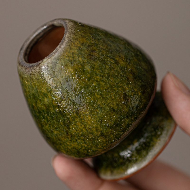 Bát matcha kiểu Yao có giá đỡ chổi đánh trà, dụng cụ pha trà thời nhà Tống, bát trà, cọ trà.