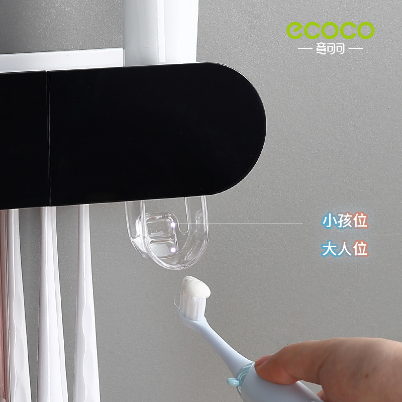 Giá để bàn chải đánh răng Giá Treo Tường cốc đựng nước súc miệng gia đình giá đựng cốc đánh răng dụng cụ đánh răng không đục lỗ bằng điện giá treo