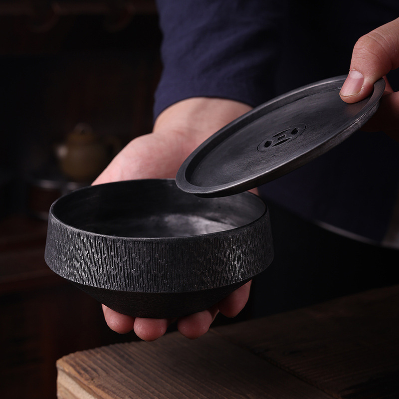 Bán buôn ấm thiếc cũ, Khay trà bàn pha khô cổ điển kiểu Nhật, dụng cụ trà Kung Fu, ấm trà, khay đựng trà, phụ kiện trà