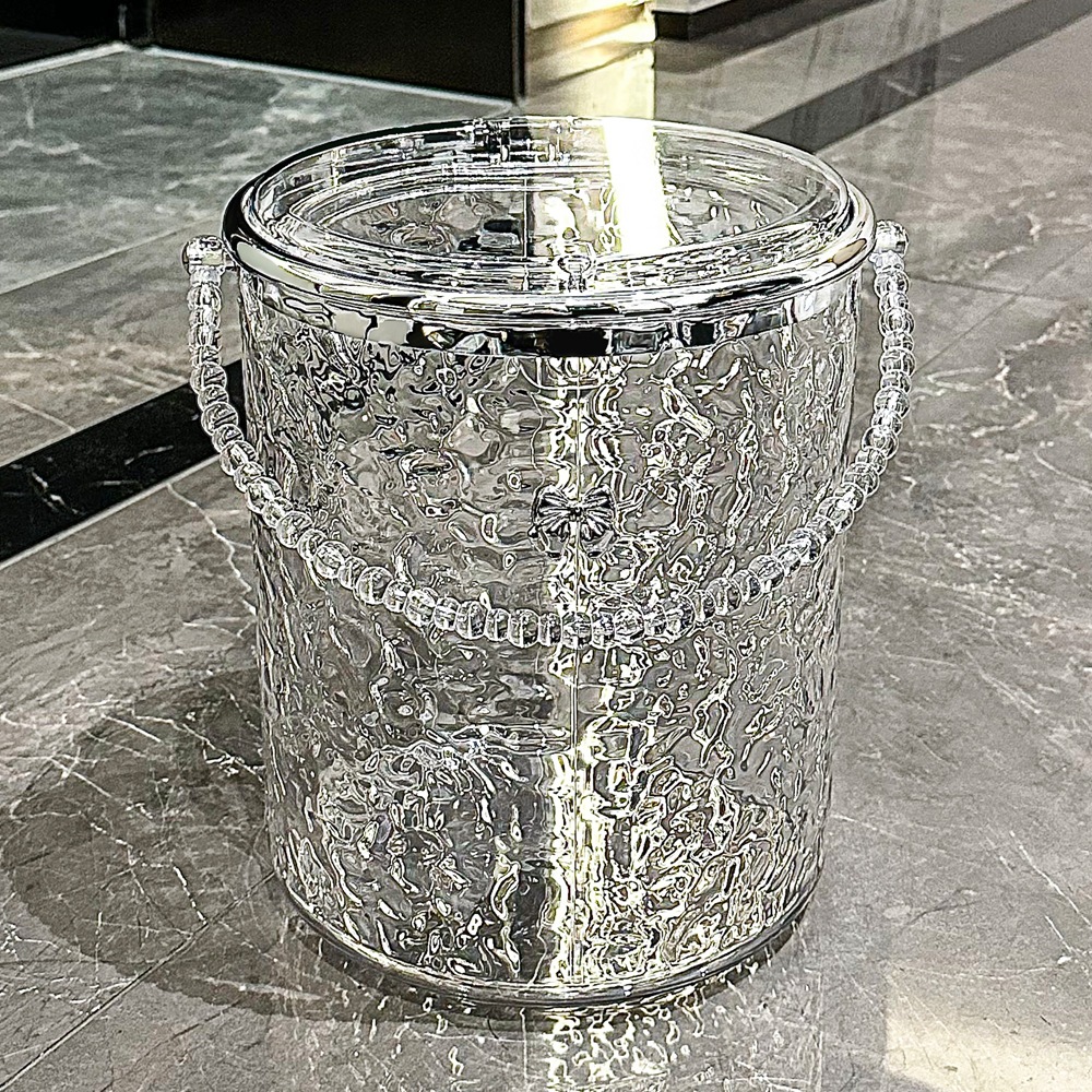 Thùng rác nhà vệ sinh gia dụng có nắp đậy phòng khách văn phòng giá trị cao giỏ đựng giấy vệ sinh lớn dung tích lớn