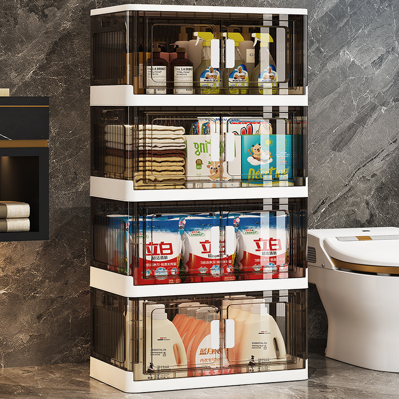 Tủ đựng đồ nhà bếp gia đình rộng 50-70, giá để đồ nhựa, hộp đựng đồ ăn nhẹ, tủ đựng đồ phòng ngủ