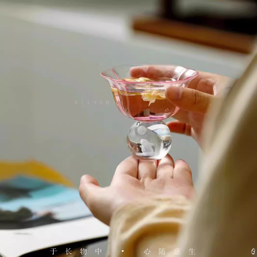 Ấm trà thủy tinh, ấm cầm tay, giả thiết bị pha trà Song Guifei, dụng cụ pha trà trà xanh, dụng cụ pha trà, Bộ Ấm đun nước