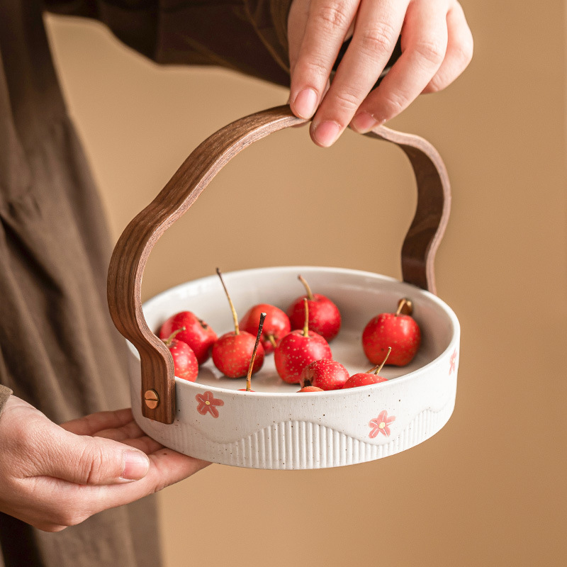 Khay đựng đồ uống giải khát tinh tế kiểu Trung Quốc màu xám thực vật