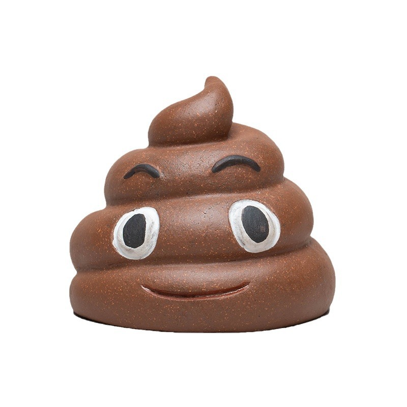 Đồ vật cưng trà cát tím Nghi Hưng cuối cùng cũng có tiền, đồ trang trí có thể nuôi trà hài hước sáng tạo, bàn trà Baba Phân