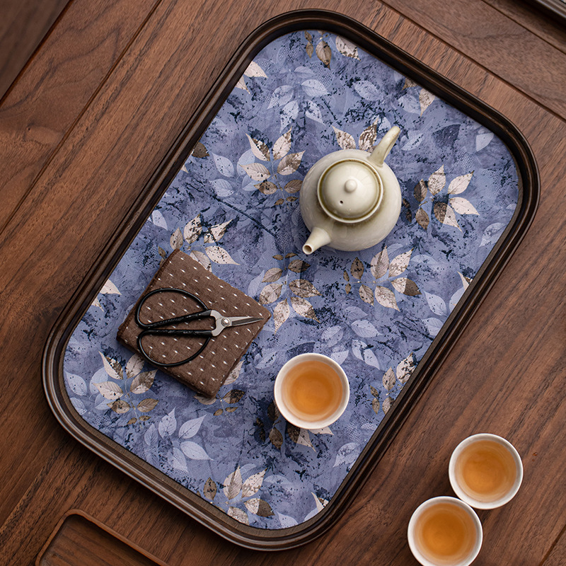 Khay đựng trà kiểu Trung Quốc khay đựng trà kiểu Trung Quốc khay đựng trà dùng trong phòng khách khay đựng trà bằng tre khay đựng đồ phụ kiện trà đạo