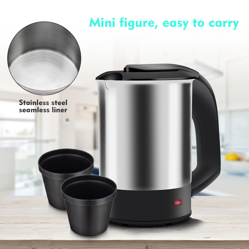 Nhà sản xuất ấm đun nước điện bằng thép không gỉ tiêu chuẩn Châu Âu bán buôn Ấm đun nước/ấm điện/Ấm đun nước tự động tắt nguồn 0,5L