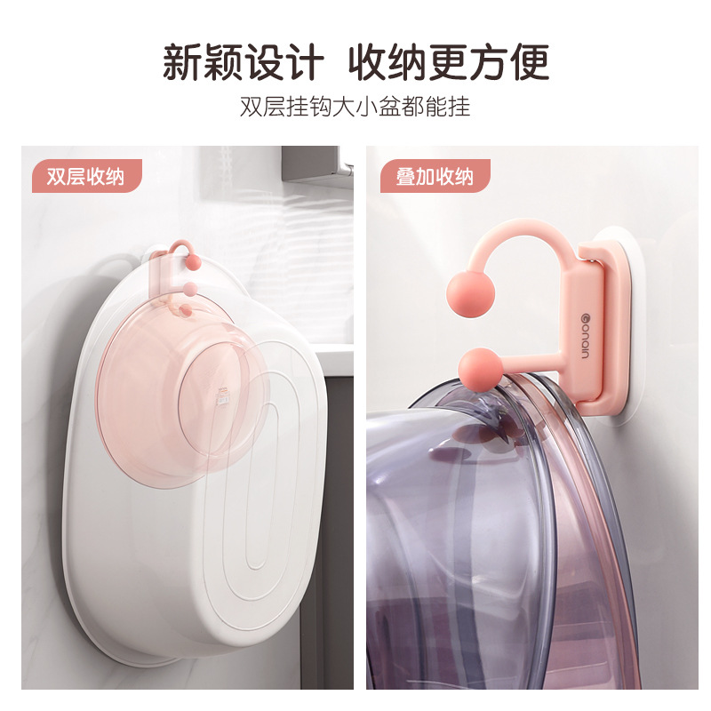 Giá để chậu rửa hành tinh Phong cách Bắc Âu có thể xoay và xếp chồng lên nhau giá để chậu rửa phòng tắm treo tường nhà vệ sinh