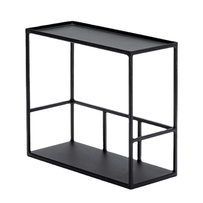 Giá để bàn trà sắt rèn Da'antang Giá để tách trà Giá để đồ Bogu Bộ trà Kung Fu lưu trữ Giá trưng bày để bàn nhiều tầng