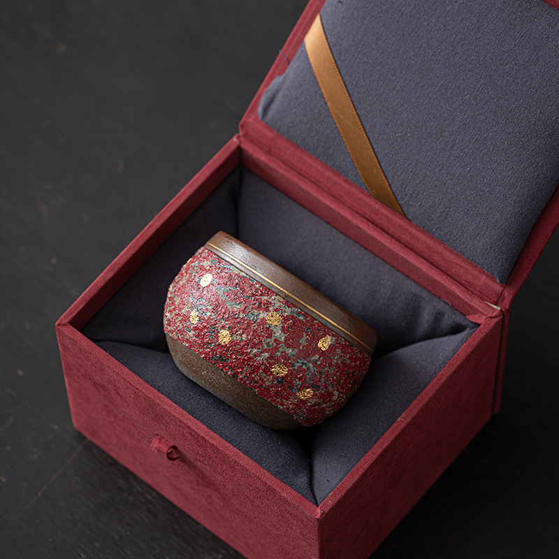 Cốc thiền vàng thủ công, gốm vẽ mỏ đá, đồ dùng trà Dehua, tách trà, tách trà, tách trà, tách trà, tách trà, tách trà, cốc thủ công