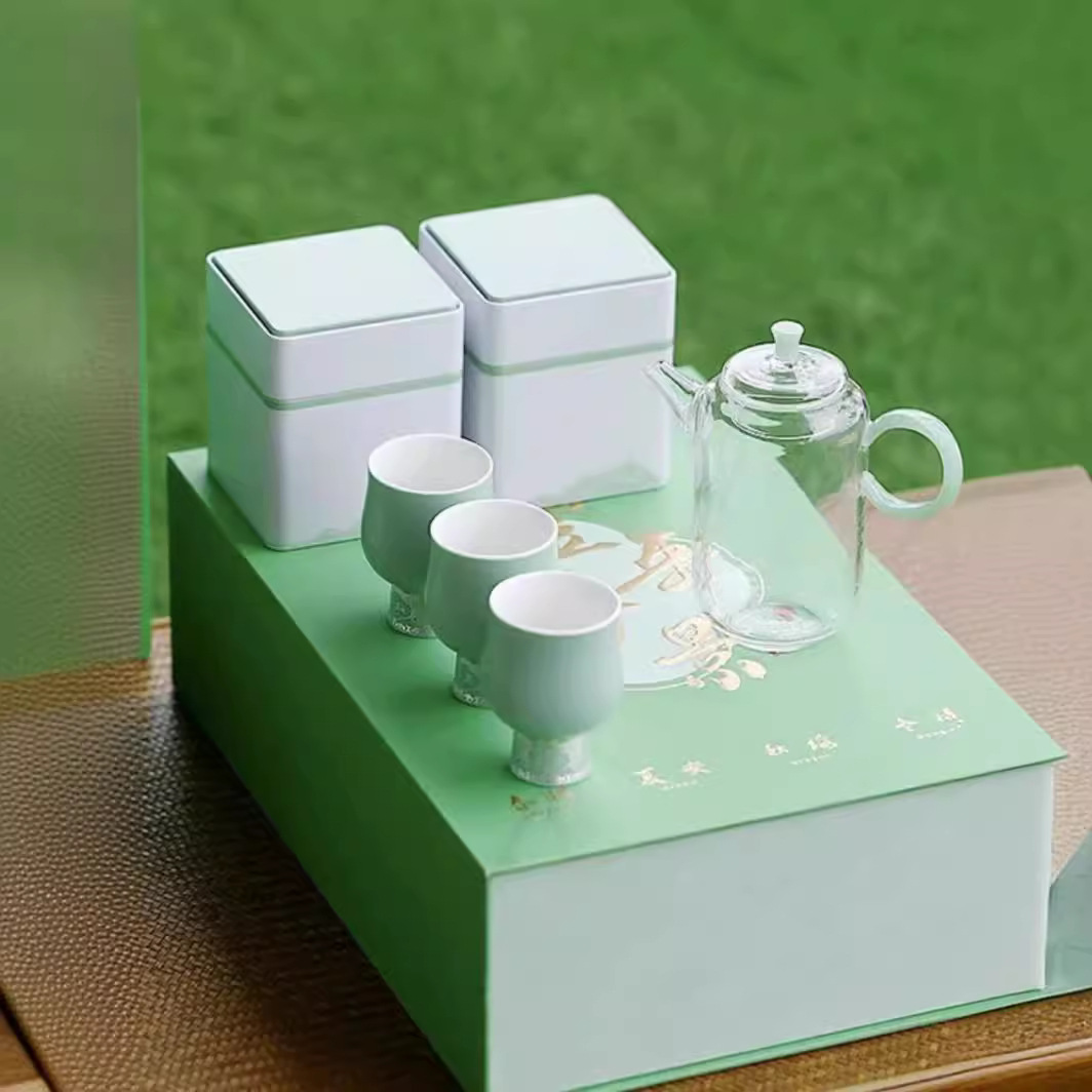 Ấm thủy tinh, dụng cụ pha trà dung tích lớn, ấm trà, dụng cụ pha trà chuyên dùng cho trà xanh, ấm chịu nhiệt độ cao, bộ đồ cao cấp sang trọng nhẹ