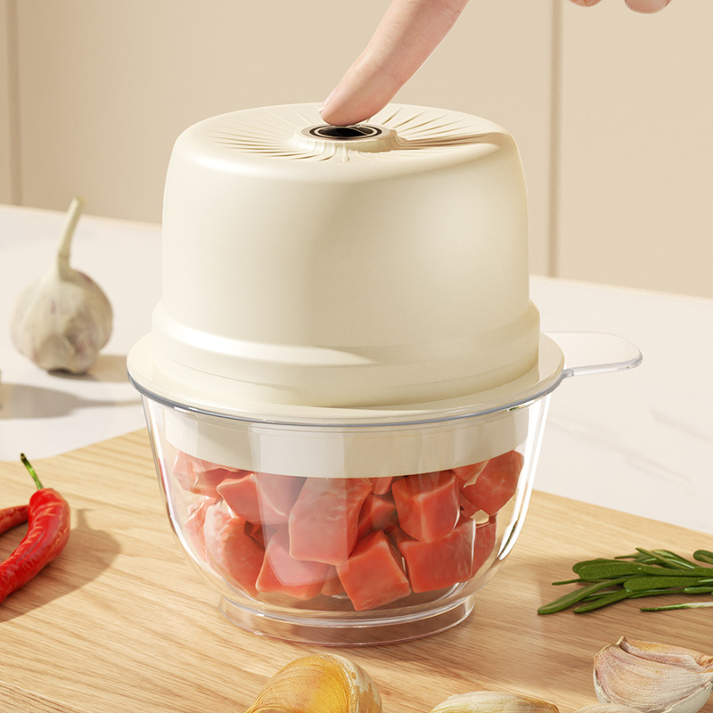 Máy nghiền tỏi bằng điện Máy nghiền tỏi gia dụng Máy nghiền tỏi nhỏ Máy nghiền tỏi mini