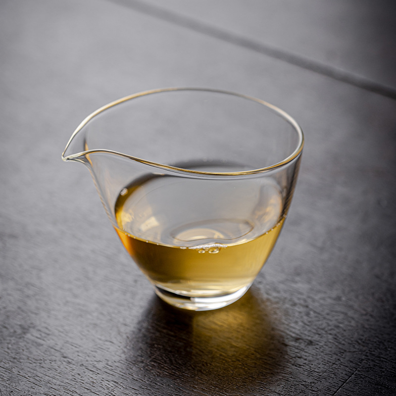 Bán buôn cốc giọt nước không do Nhật Bản cốc thủy tinh chịu nhiệt thủ công cốc đồng nhất Bộ trà Kung Fu cốc dày Biển Trà