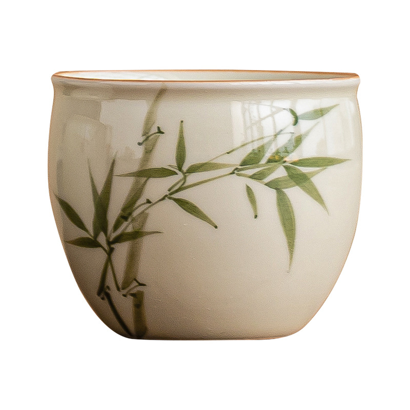 Cốc cốc cốc cốc cốc đựng trà bằng gốm sứ cao cấp phong cách Trung Quốc gia dụng cốc cốc cốc chủ nhân cốc đơn