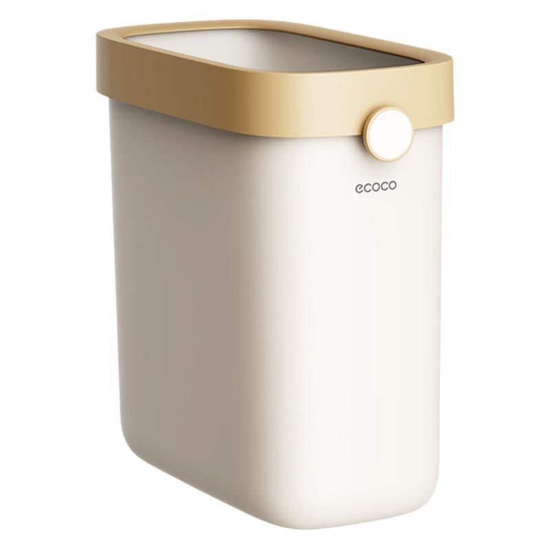 Thùng rác gia dụng nhà vệ sinh nhà vệ sinh mới 2024 khe hở lớn dung tích lớn thùng chuyên dụng thùng vệ sinh nhỏ hẹp