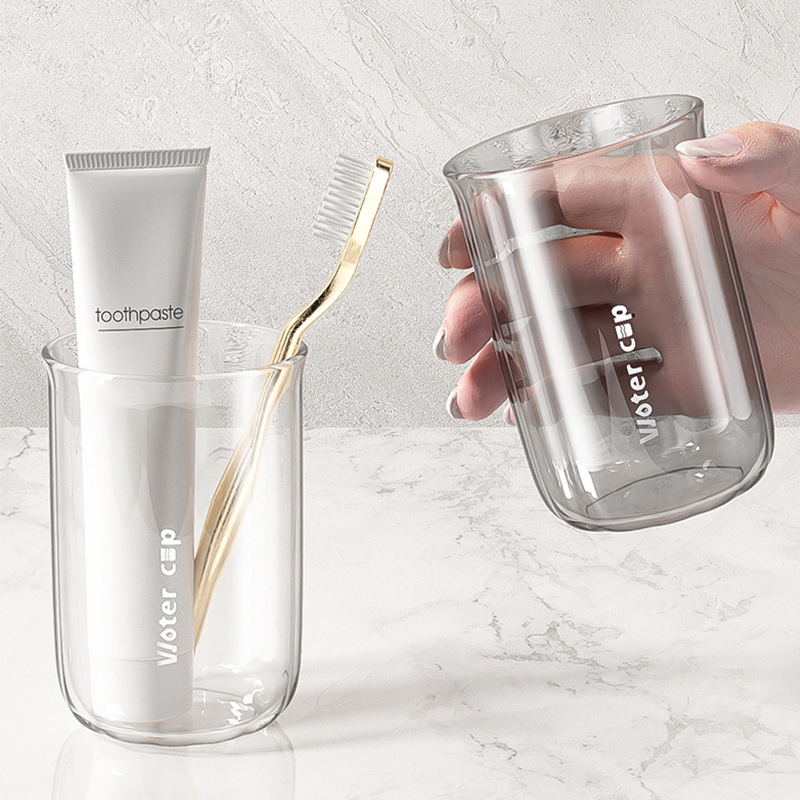 Cốc Nước súc miệng gia dụng Cốc đánh răng phòng tắm Cốc đánh răng học sinh Dễ thương Cốc đánh răng cặp đôi trẻ em