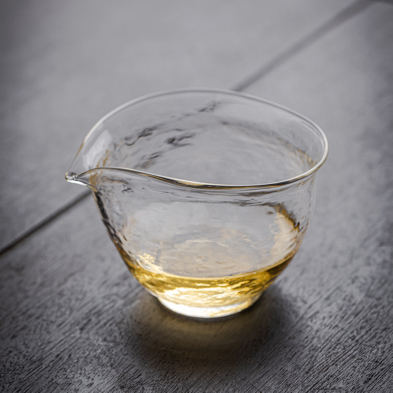 Oantang bán buôn cốc công bằng mặt trăng phong cách Nhật Bản cốc thủy tinh dày chịu nhiệt Borosilicat cao phân chia Phụ Kiện Bộ trà
