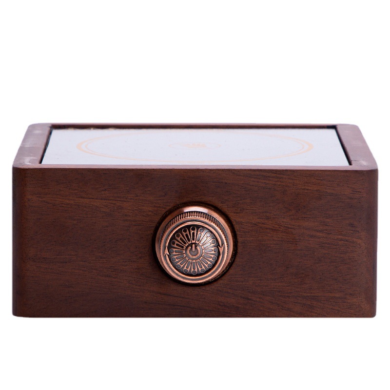 Dụng cụ pha trà bếp gốm điện óc chó Ấm đun nước thủy tinh Ấm đun trà trắng Bộ bếp pha trà điện loại nhỏ