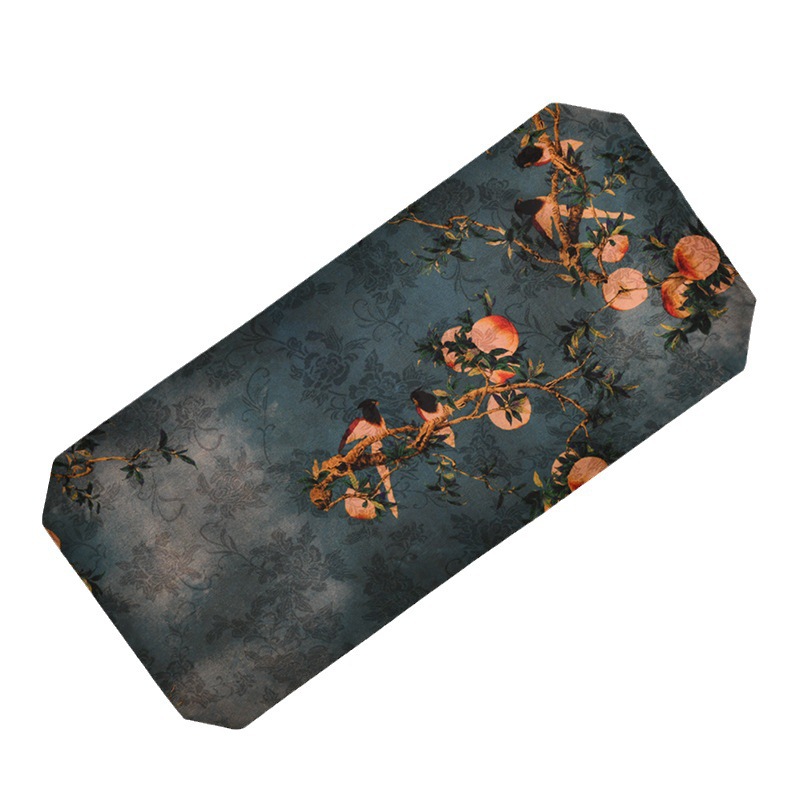 Xiangyunsha Zen bàn trà nhỏ phong cách retro vải trải bàn cao cấp phong cách Trung Quốc hai mặt phụ kiện trà đạo bán buôn