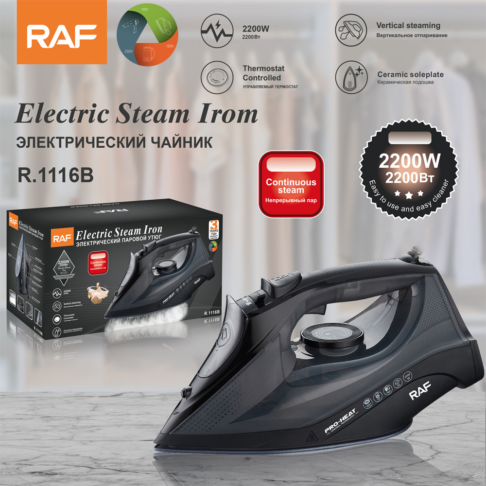 Bàn ủi hơi nước gia dụng châu Âu, bàn ủi nóng cầm tay, bàn ủi hơi nước mạnh mẽ cầm tay