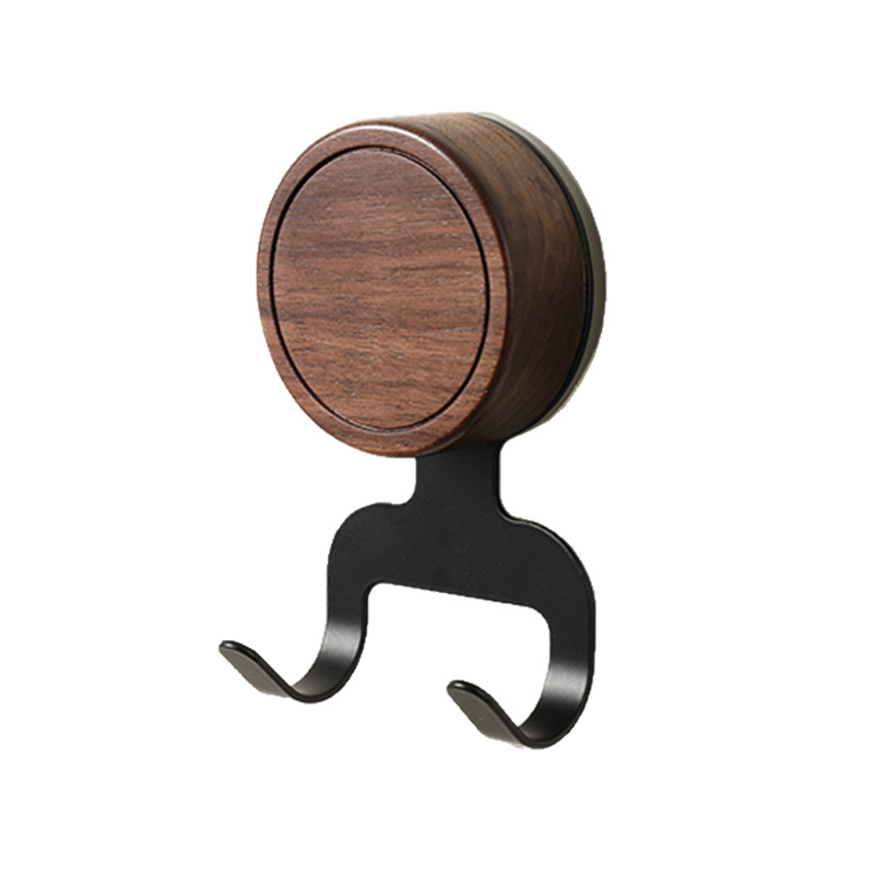 Móc cốc hút gỗ óc chó không đục lỗ treo giấy kéo chuyên dụng cho nhà vệ sinh chịu lực mạnh móc dính gỗ rắn kiểu cổ