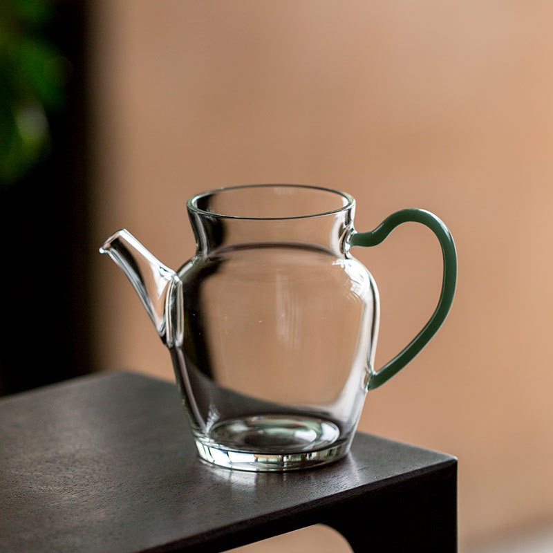 Bán buôn cốc thủy tinh Borosilicat cao cấp dụng cụ tách trà gia dụng dày chịu nhiệt cao Bộ trà cao cấp cốc trà kiểu Nhật