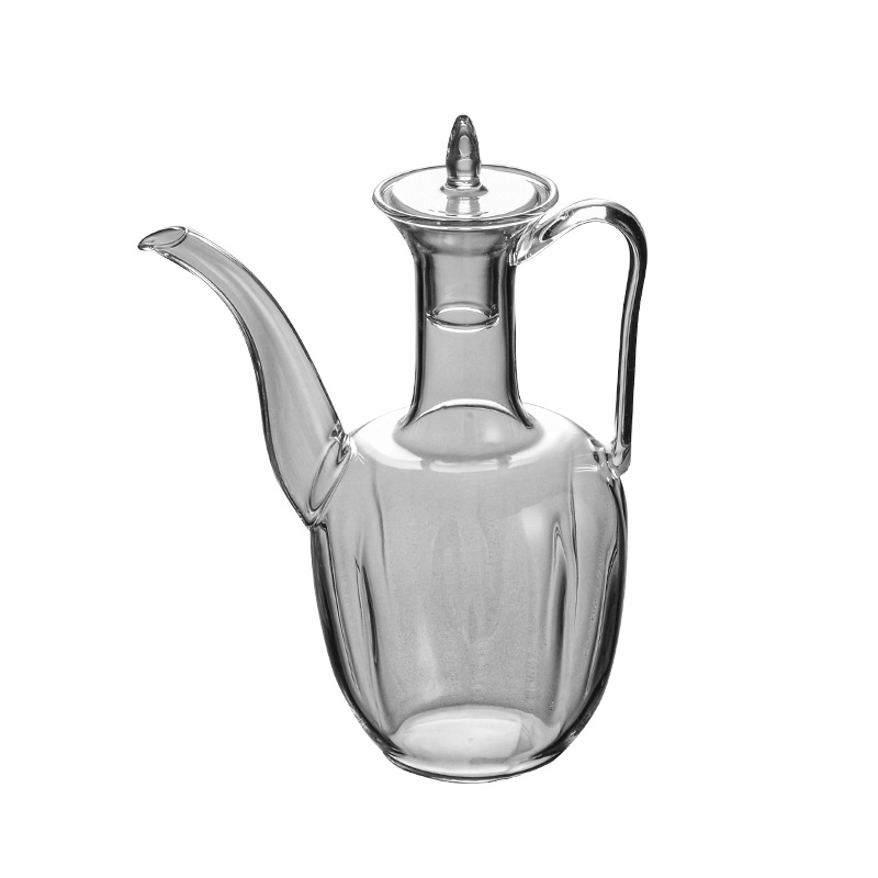 Ấm trà thủy tinh chịu nhiệt độ cao ấm pha trà đơn giản gia dụng ấm trà xanh Bộ Trà Công Phu ấm trà hoa ấm trà công thức