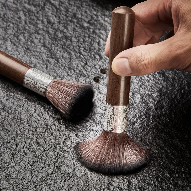 Bàn chải trà gỗ đàn hương đen bàn chải trà gỗ rắn phụ kiện trà đạo bàn chải trà gia dụng bàn chải sáu quý ông bàn chải bàn chải bàn chải bàn chải bàn chải bàn chải bàn chải bàn chải