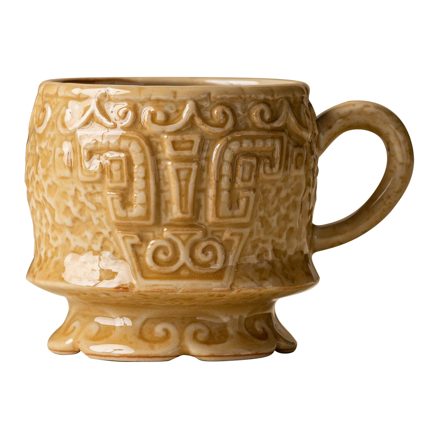 Nhà máy Yue Kiln Celadon Teac's Teacup Cốc chủ sở hữu chuyên dụng cá nhân cao cấp Cốc đơn Bộ trà Kung Fu cổ điển Cốc trà