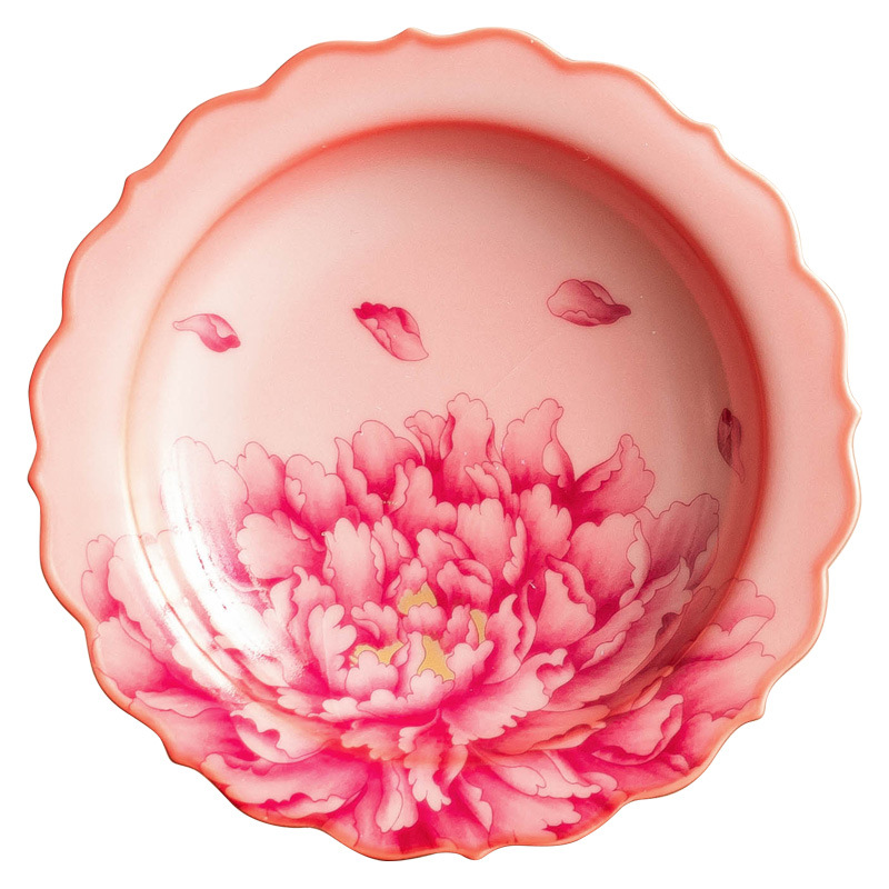 Bình phong cách Trung Quốc màu đỏ quốc gia, hoa mẫu đơn, đế lót ly, đế cách nhiệt, khay trà, khay trà, khay trà, khay trà, khay trái cây khô