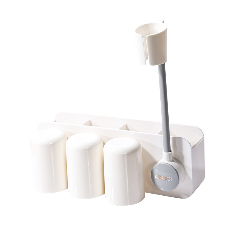 Giá đựng máy sấy tóc, giá đỡ máy sấy tóc trong phòng tắm không cần khoan, giá đỡ máy sấy tóc treo tường, giải pháp lưu trữ.