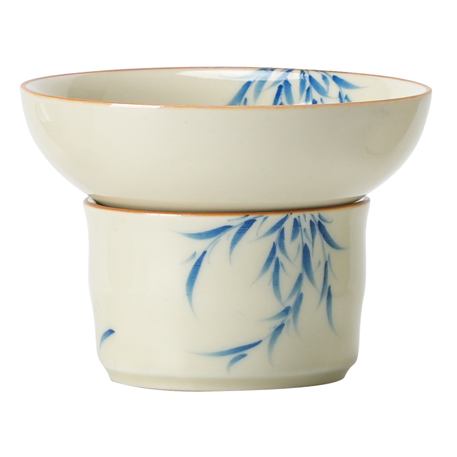 Nuan Ying Xinliu lọc trà lọc trà bụi thực vật bộ lọc trà gốm sứ Phụ Kiện Bộ lọc trà ngăn trà