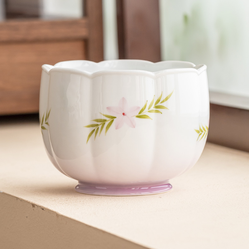 Gradient tím Jianshui trà rửa giấc mơ khóa mặt ấm trà gốm sứ vẽ tay chai trà đạo phụ kiện trà đạo giá trị cao rửa bút rửa nước