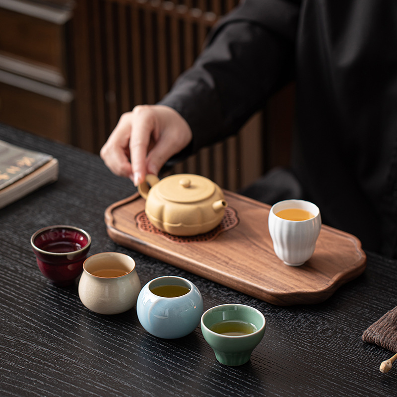 Bộ ấm trà năm lò nung nổi tiếng gia dụng sang trọng nhẹ bộ ấm trà Kung Fu