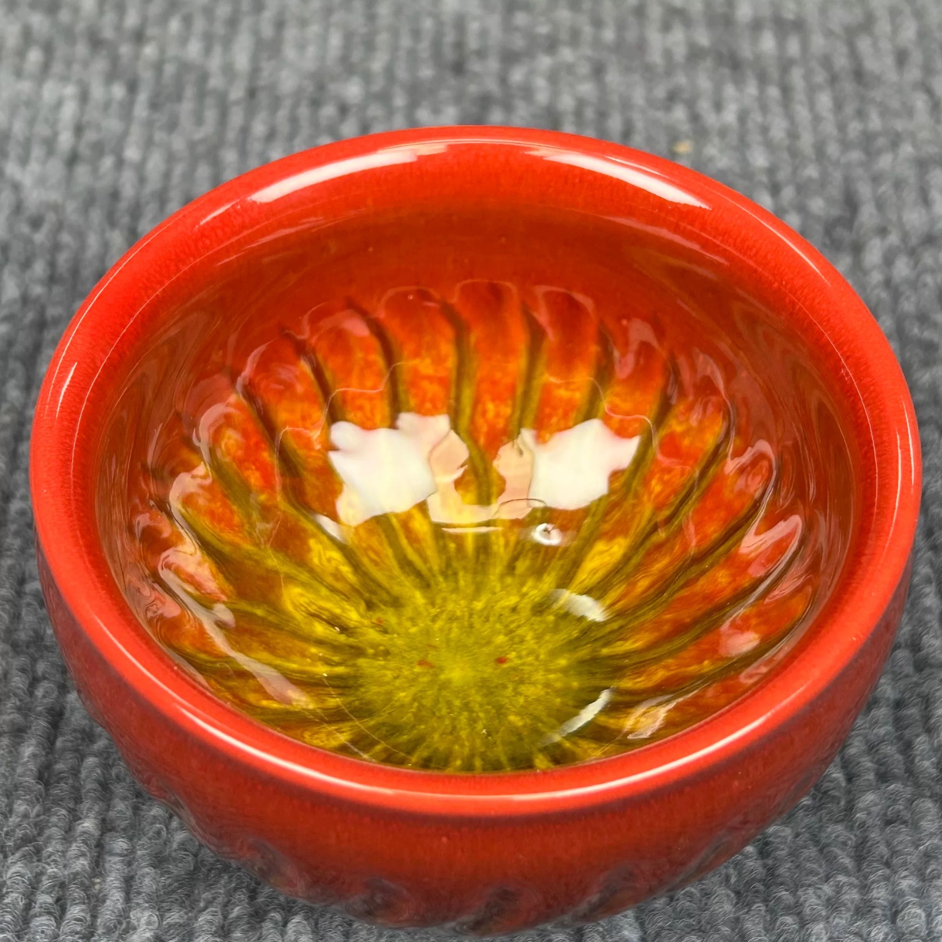 Jianyang Jianzhan Ánh Sáng Mặt Trời Ánh Sáng Mặt Trời Họa Tiết Dao Tướng Cốc Jian Lò Trà Cốc Handmade Gỗ Bếp Master Cup Trà Giao Hàng