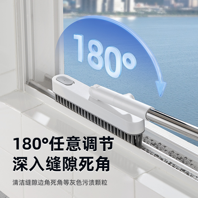 Bàn chải sàn, bàn chải nhà vệ sinh đa chức năng, bàn chải lau nhà tắm, bàn chải sàn khe hở, bàn chải nối sàn không góc chết, tay cầm dài