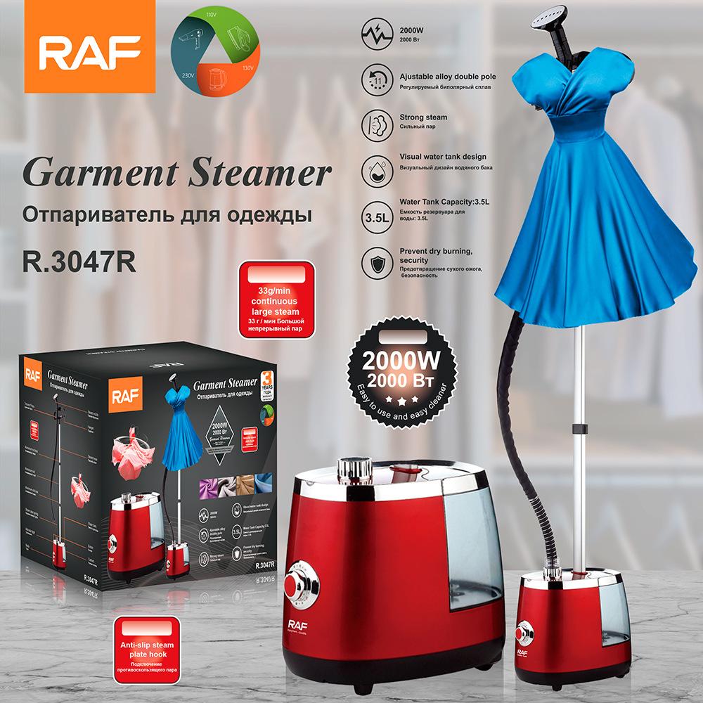 Máy ủi hơi nước tiêu chuẩn Châu Âu, máy ủi đứng, bàn ủi mini cầm tay R.3047