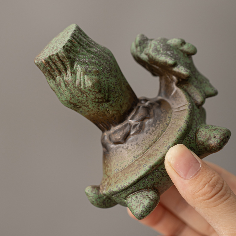Hộp đựng nắp Xuanwu sáng tạo, hộp đựng đồ trang trí bằng gốm sứ Qingye, hộp đựng trà, hộp đựng trà, hộp đựng trà, hộp đựng trà, hộp đựng trà, hộp đựng trà