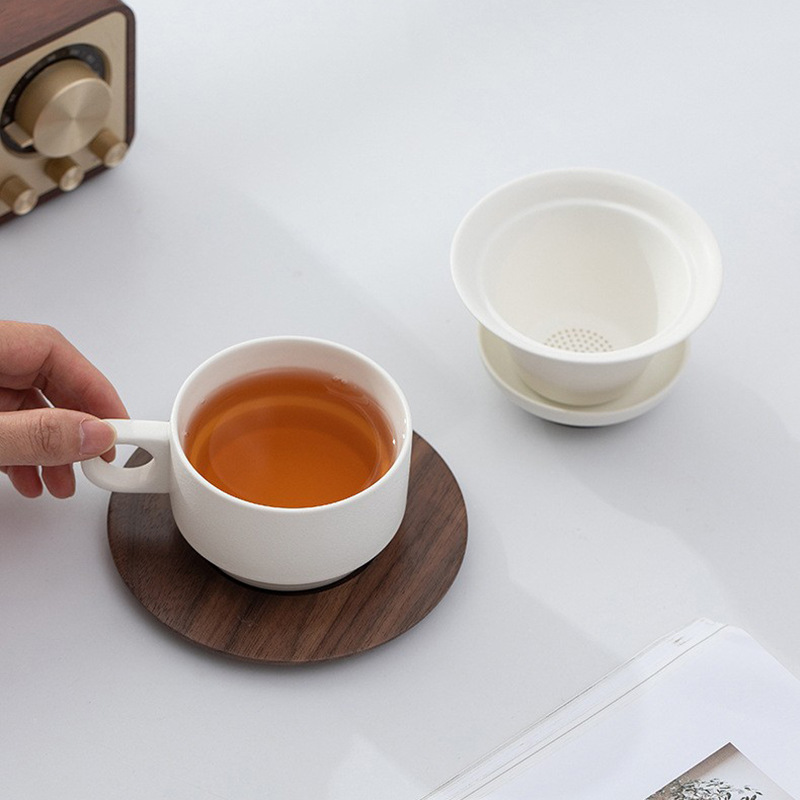 Cốc pha trà tách trà gốm cốc pha trà bộ trà một người cốc trà cà phê cốc uống trà văn phòng cốc nước cốc cà phê